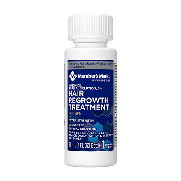 Member's Mark Minoxidil 5%, Hair Regrowth Treatment for Men (2 fl. oz., 6 ct.) - Image 2